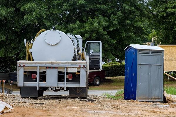 Porta Potty Rental of Deerfield workers